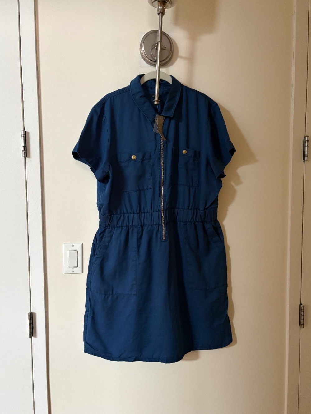 NWT Denim Dress with Pockets